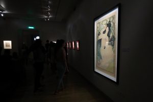 First week of REÖK&#039;s Mucha exhibition an incredible success