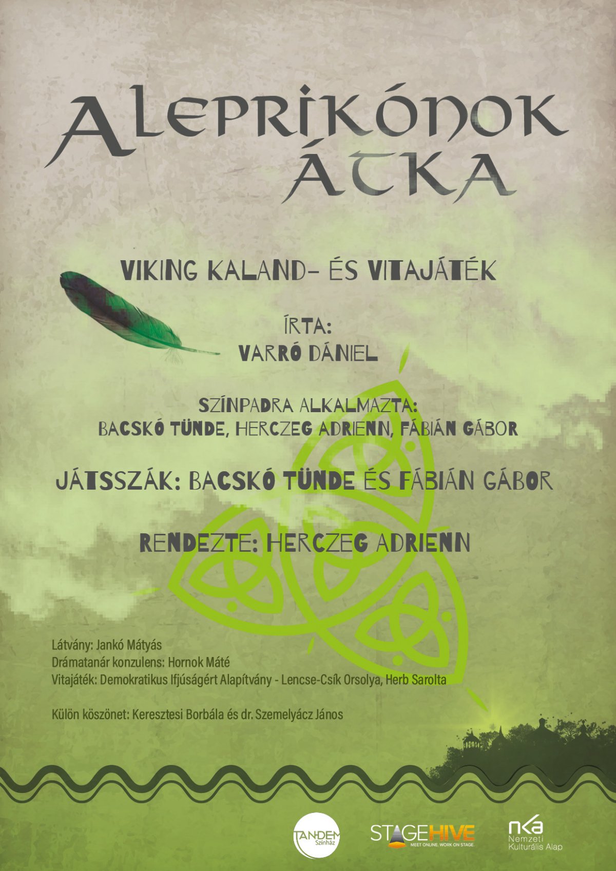 A leprikónok átka: viking kaland- és vitajáték a Reök-palotában